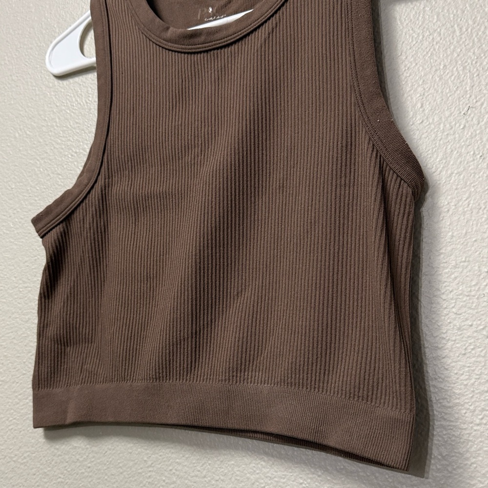 Pacsun Contour High Neck Seamless Tank Top - Picture 4 of 9